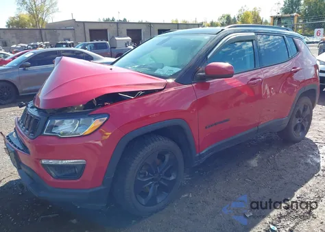 2019 Jeep Compass Altitude 4X4 from USA, damaged, VIN 3C4NJDBB5KT682629